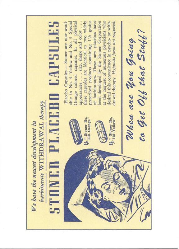 Stoner Placebo Capsules Card