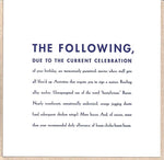 The Following Birthday Card