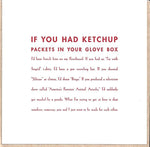 If You Had Ketchup Card