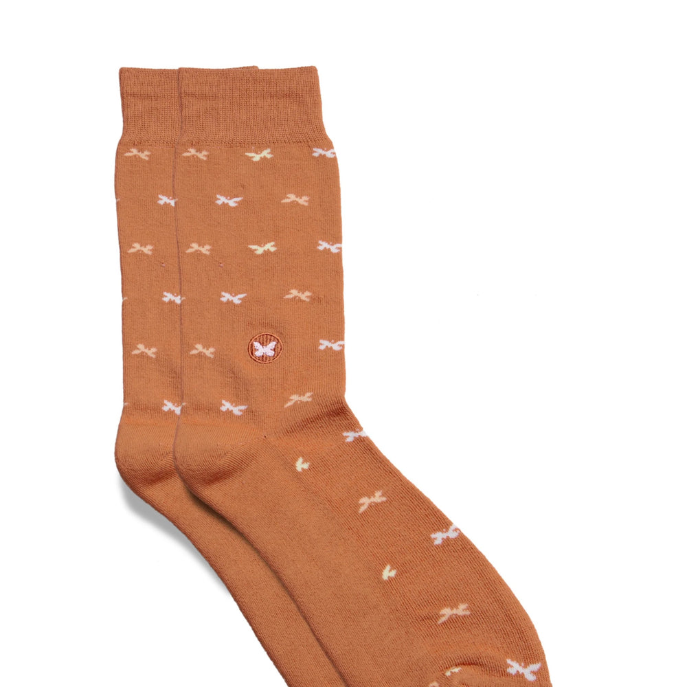 Butterfly Socks That Stop Violence Against Women