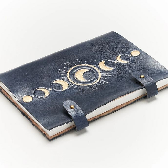 Moonphases Fair Trade Cruelty Free Leather Journal