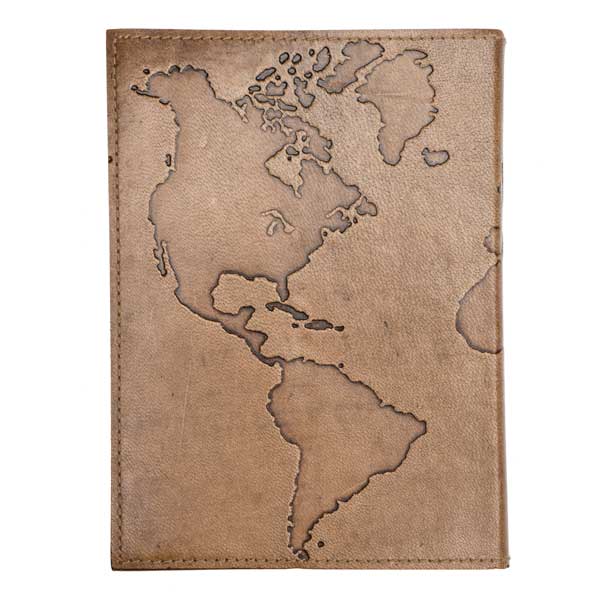 "Miles To Go" Fair Trade Cruelty Free Leather Journal