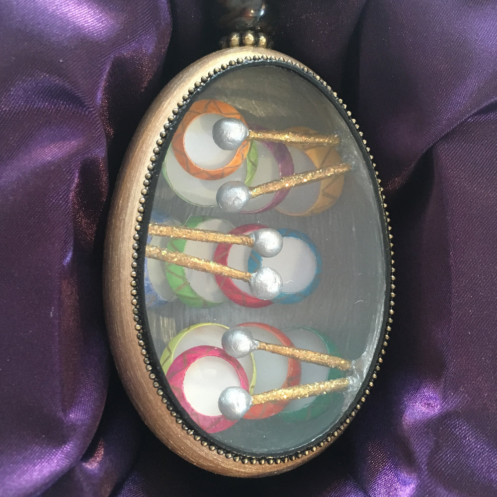 Twelve Drummers Drumming Goose Egg Ornament