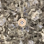 Starburst Sapphire and Sterling Silver Pendant Necklace