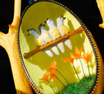 Four Calling Birds Goose Egg Ornament