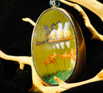 Four Calling Birds Goose Egg Ornament
