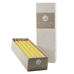 Box of 12 Lemon Zest 12" Column Tapers