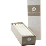 Box of 12 Pure White 12" Column Tapers