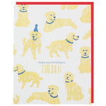 Golden Birthday Card