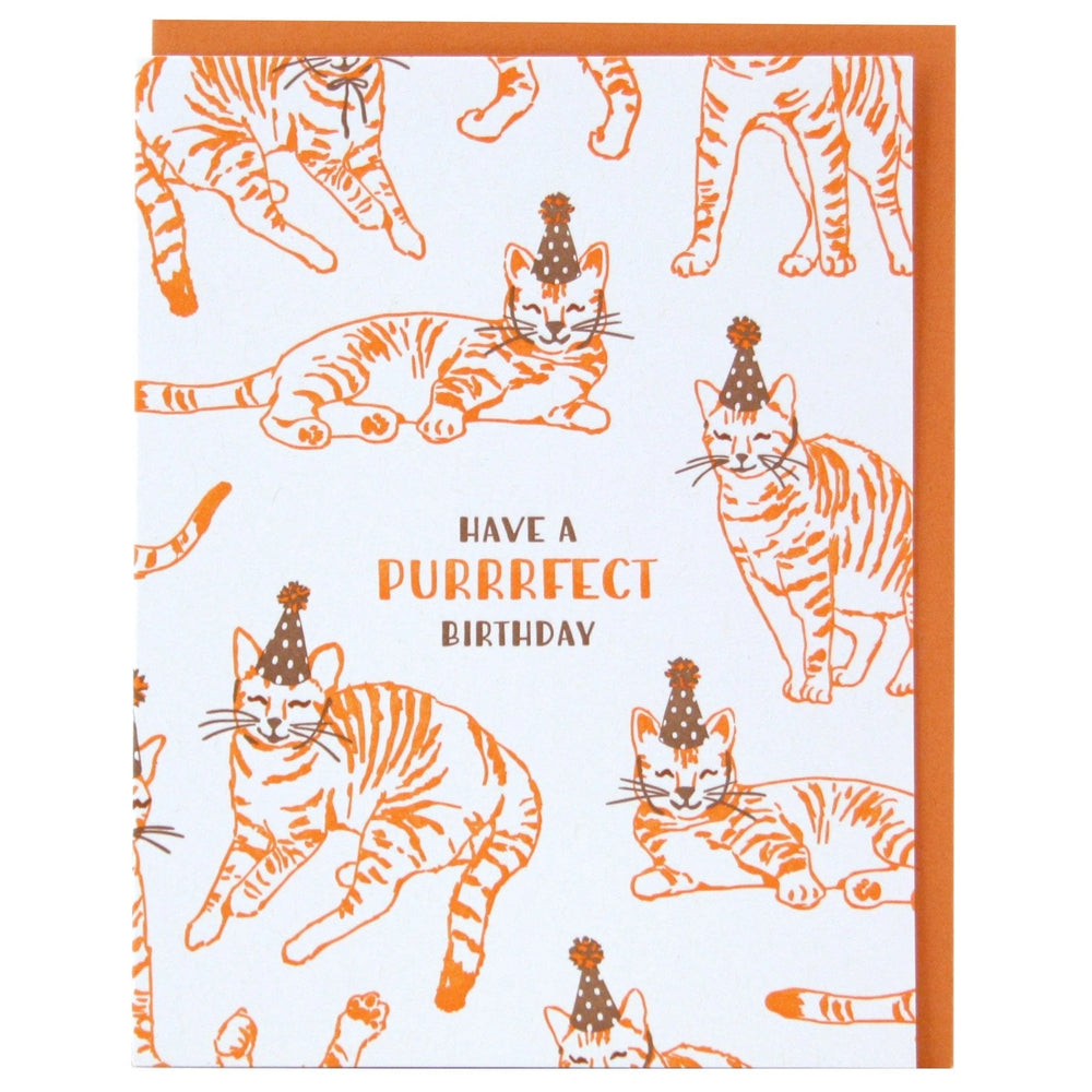 Purrfect Birthday Card