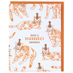 Purrfect Birthday Card