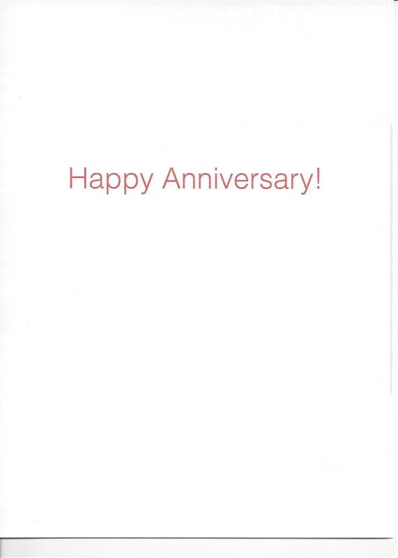 Love Doesn't Make the World Anniversary Card
