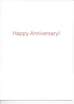 Love Doesn't Make the World Anniversary Card
