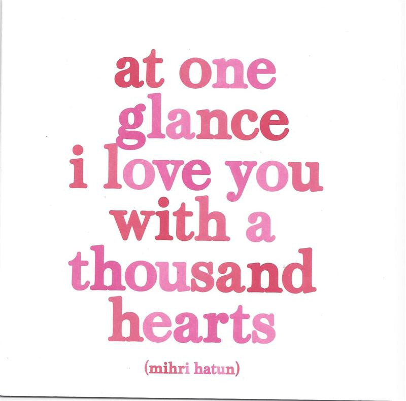 Mihri Hatun "At One Glance" Card