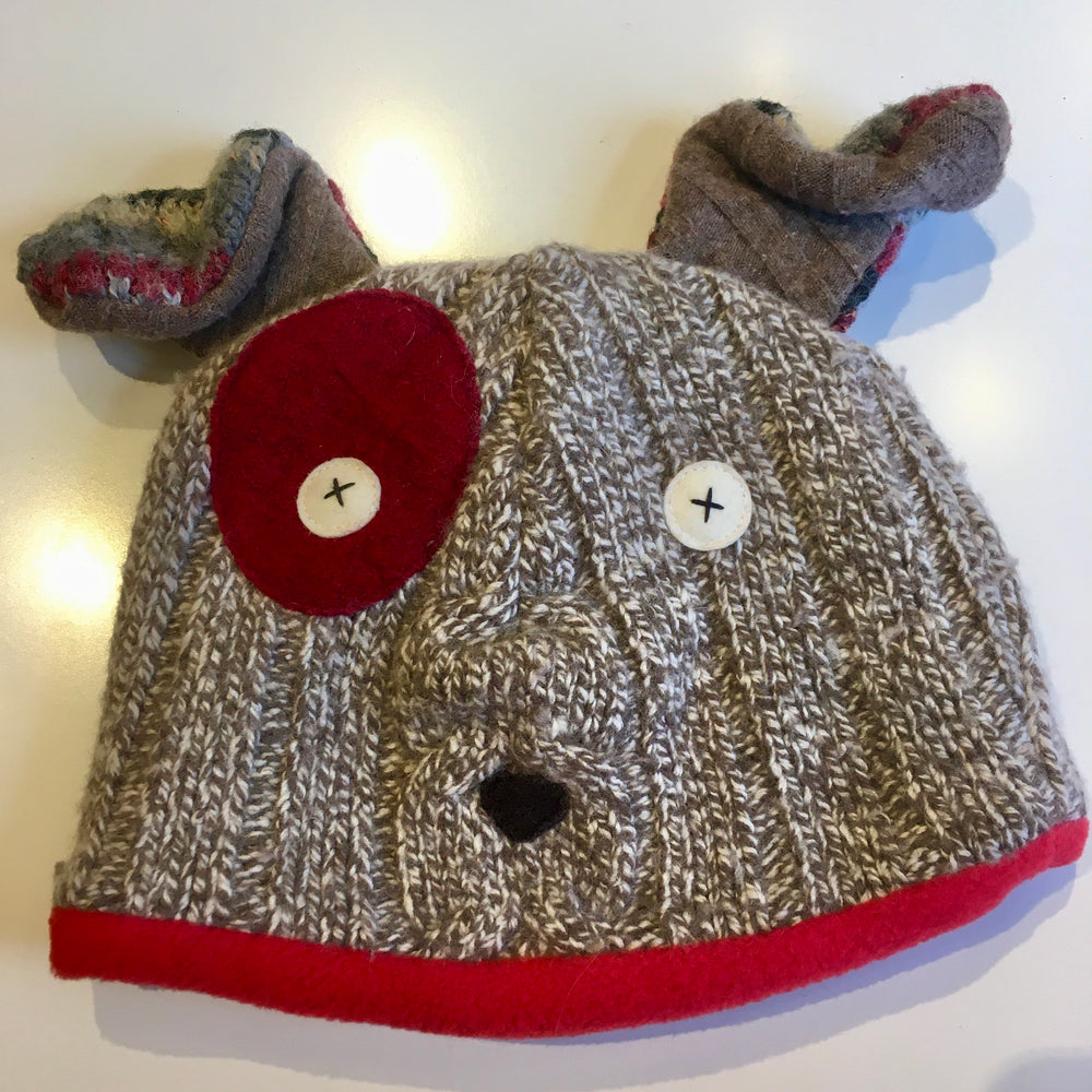 Upcycled Sweater Puppy Hat