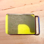 Upcycled Ski Belt Buckles