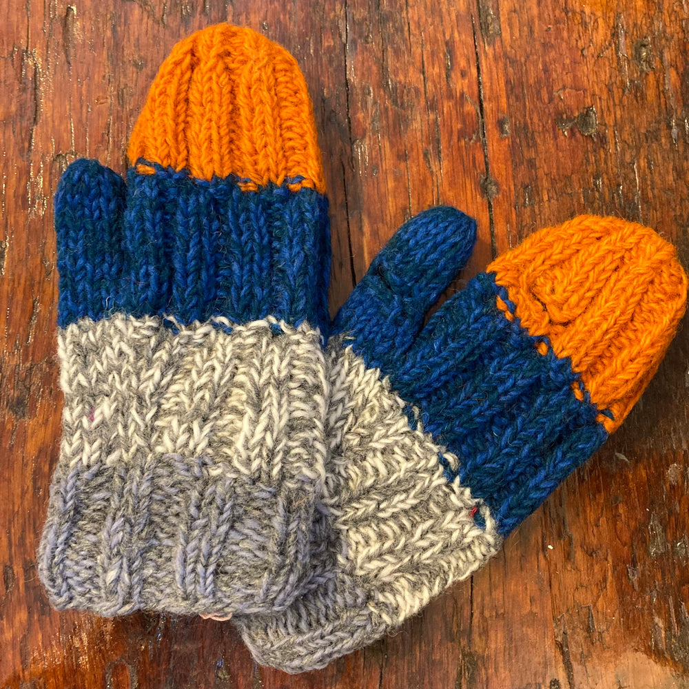 Fair Trade Wool Knit Texting Mittens